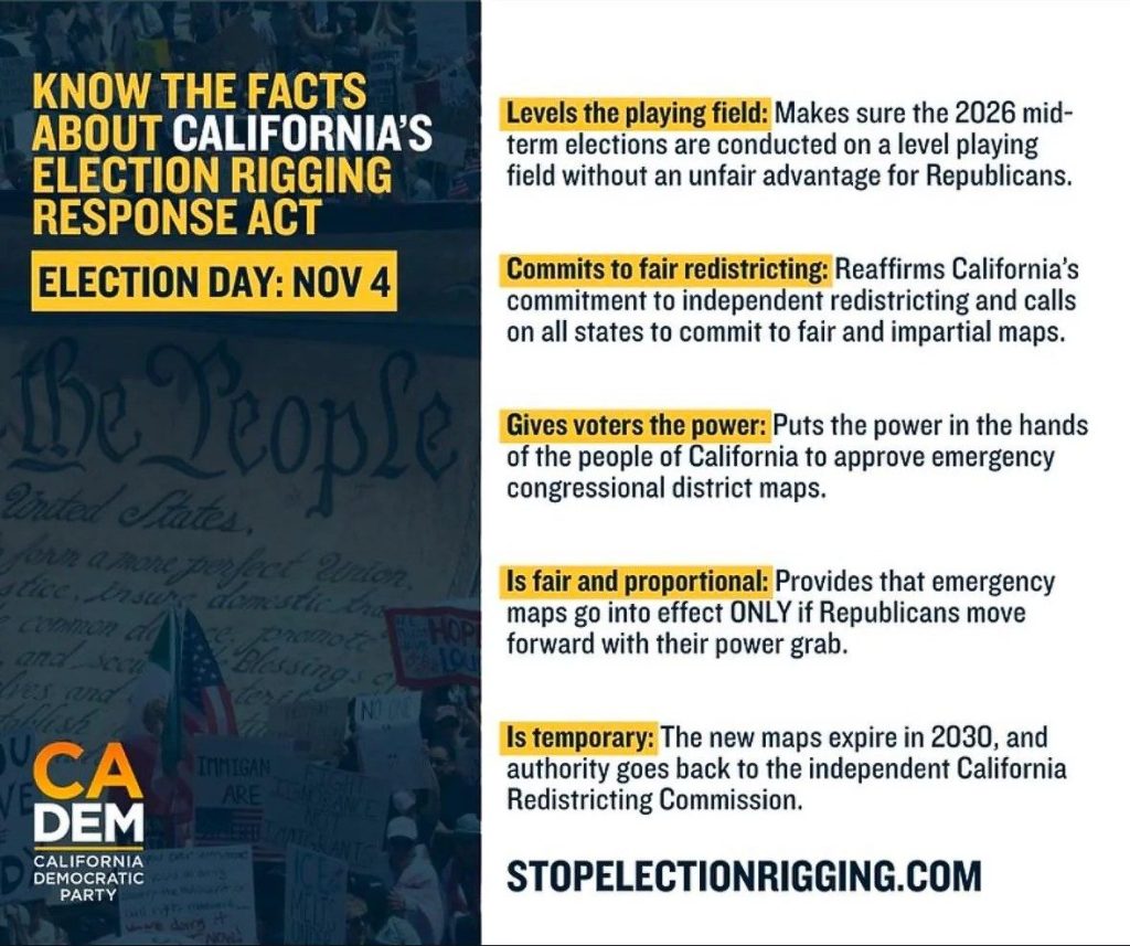 Know the Facts About CAs Election Rigging Response Act